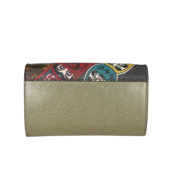 Louis Vuitton x Kansai Yamamoto Monogram Kabuki Epi Twist Chain Wallet - Picture 3 of 8